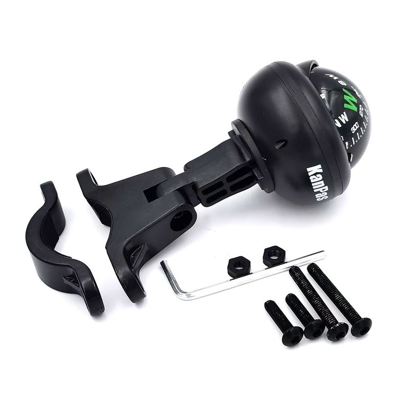 KanPas V39-2 Ball Compass with Fixture for Bicycle Motorcycle - Image 3